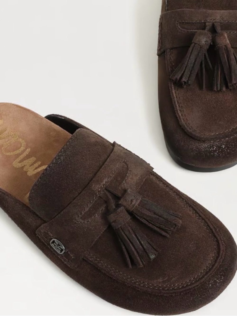 Sam Edelman “Astrid” Suede Loafer Mule